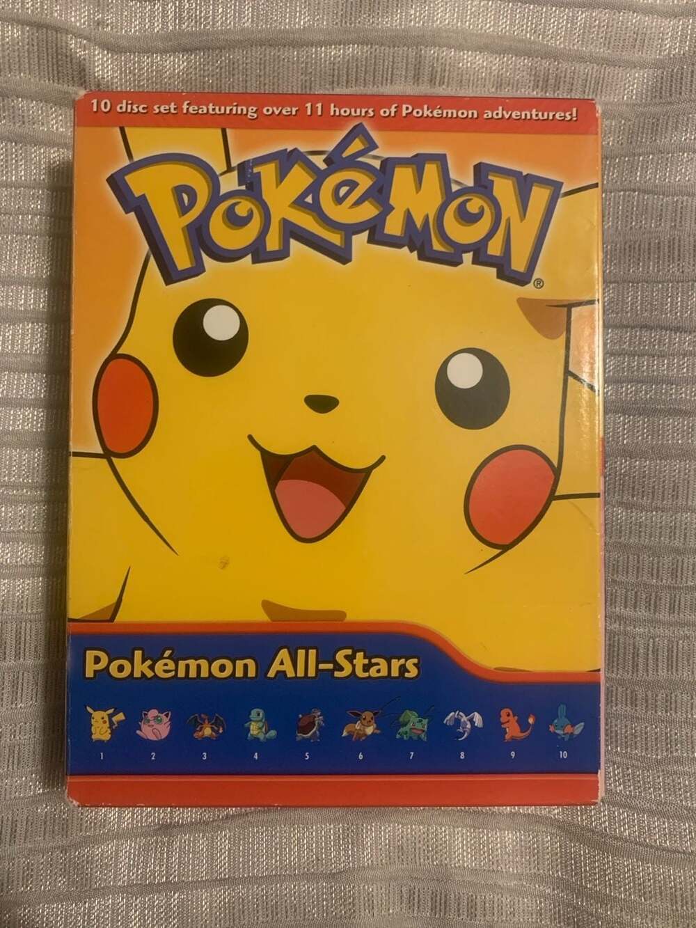 Pokemon All-Stars 10th Anniversary Edition 10-Disc DVD Set